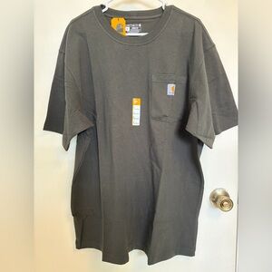 Carhartt Short-Sleeve Pocket Tee in Peat